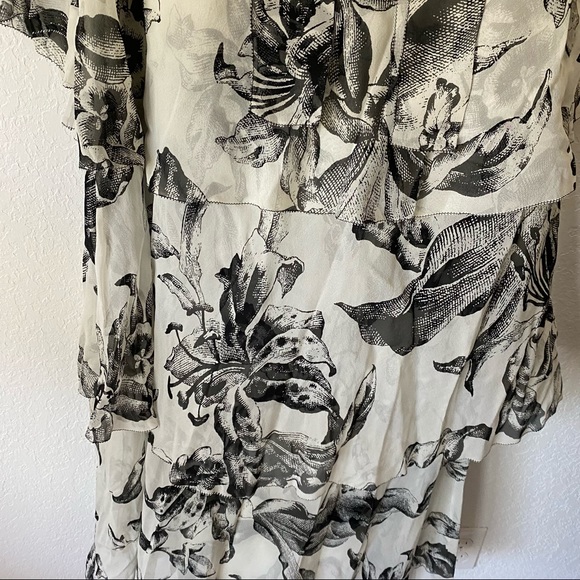 NWT DVF Anastasia Chiffon Maxi Dress - Picture 7 of 7